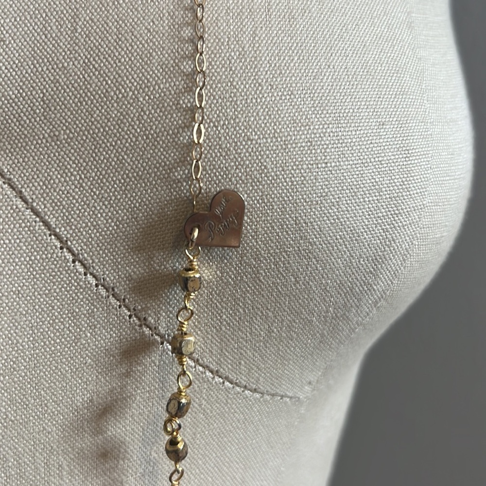 LOVE POPPY JEWELS Long Gold Plated Ball Necklace​​​​​​​​​ - Picture 7 of 10